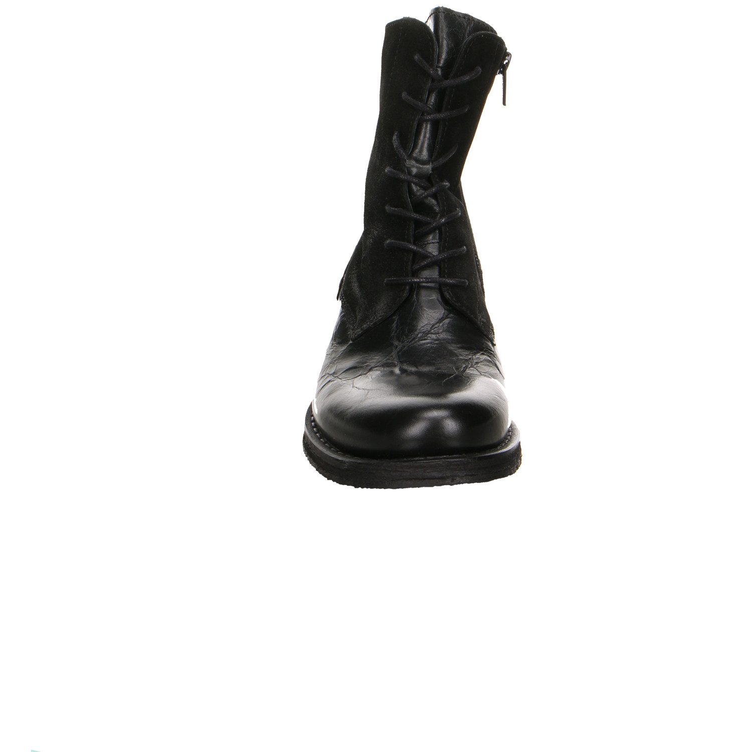 Lazamani Lazamani 74.435 Black Leder Schnürstiefel - Sneaker schwarz Stiefelette