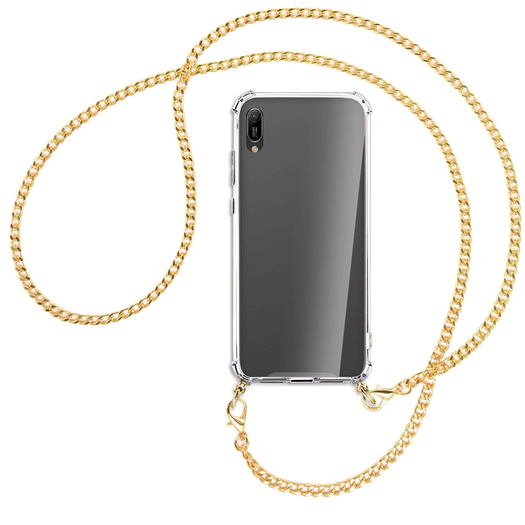 mtb more energy Handykette für Huawei Y6 2019 [NC-148-MK], Umhängehülle mit Metallkette [NC-148-MK]
