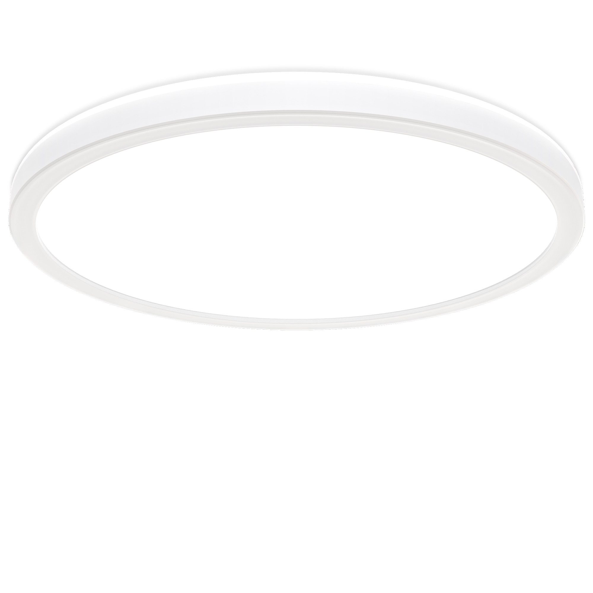 B.K.Licht Deckenleuchte ultra flaches LED Panel 29cm rund dimmbar mit Backl günstig online kaufen