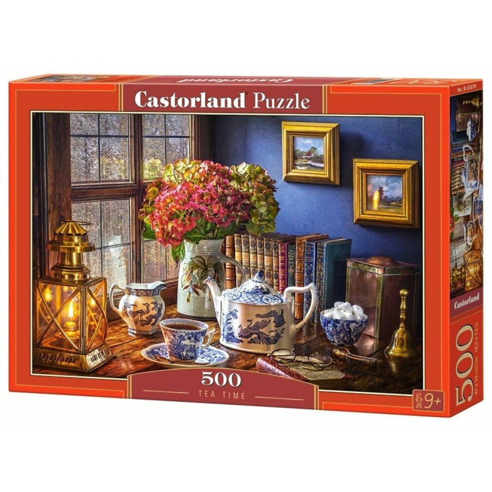 Castorland Puzzle Puzzle Tea Time 500 Teile, Puzzleteile günstig online kaufen