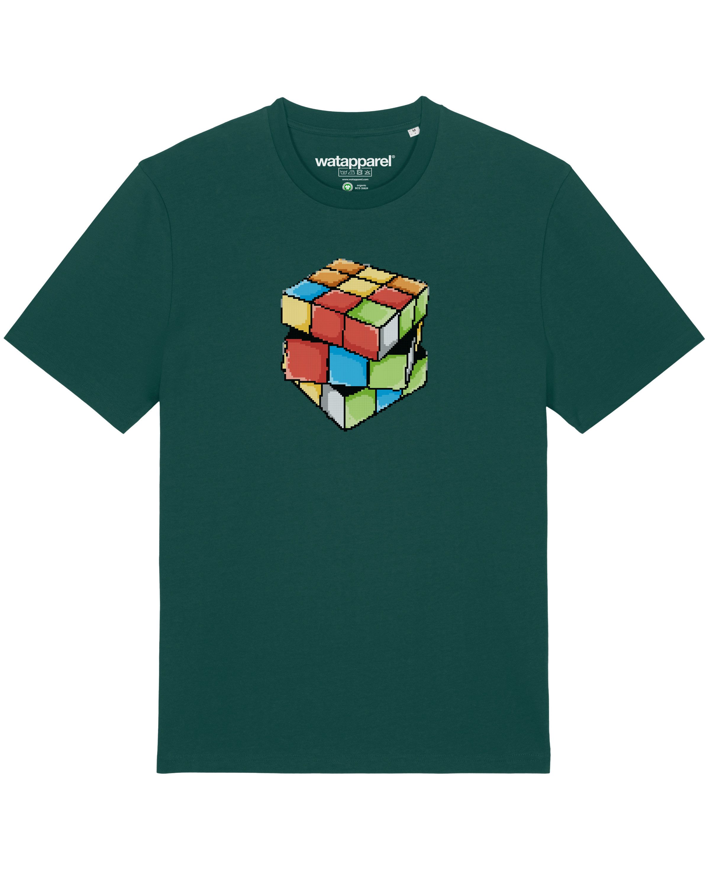 wat? Apparel Print-Shirt Pixel Zauberwürfel (1-tlg) günstig online kaufen