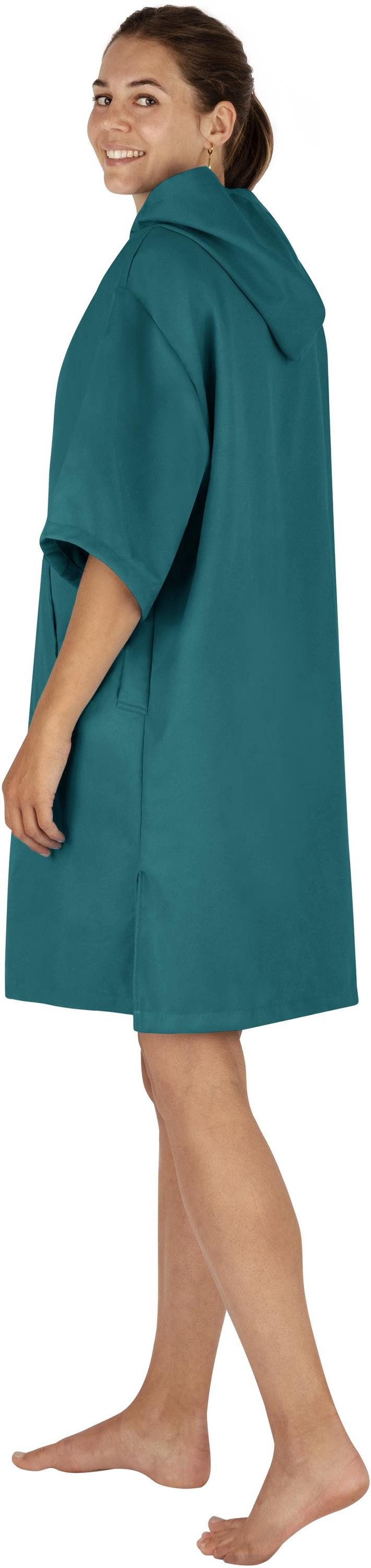 normani Badeponcho Damen Mikrofaser Badeponcho Siargao, Polyester, Kapuze, Schlupf, Bade Handtuch mit Ärmeln aus recyceltem Material – Bild 5 von 5