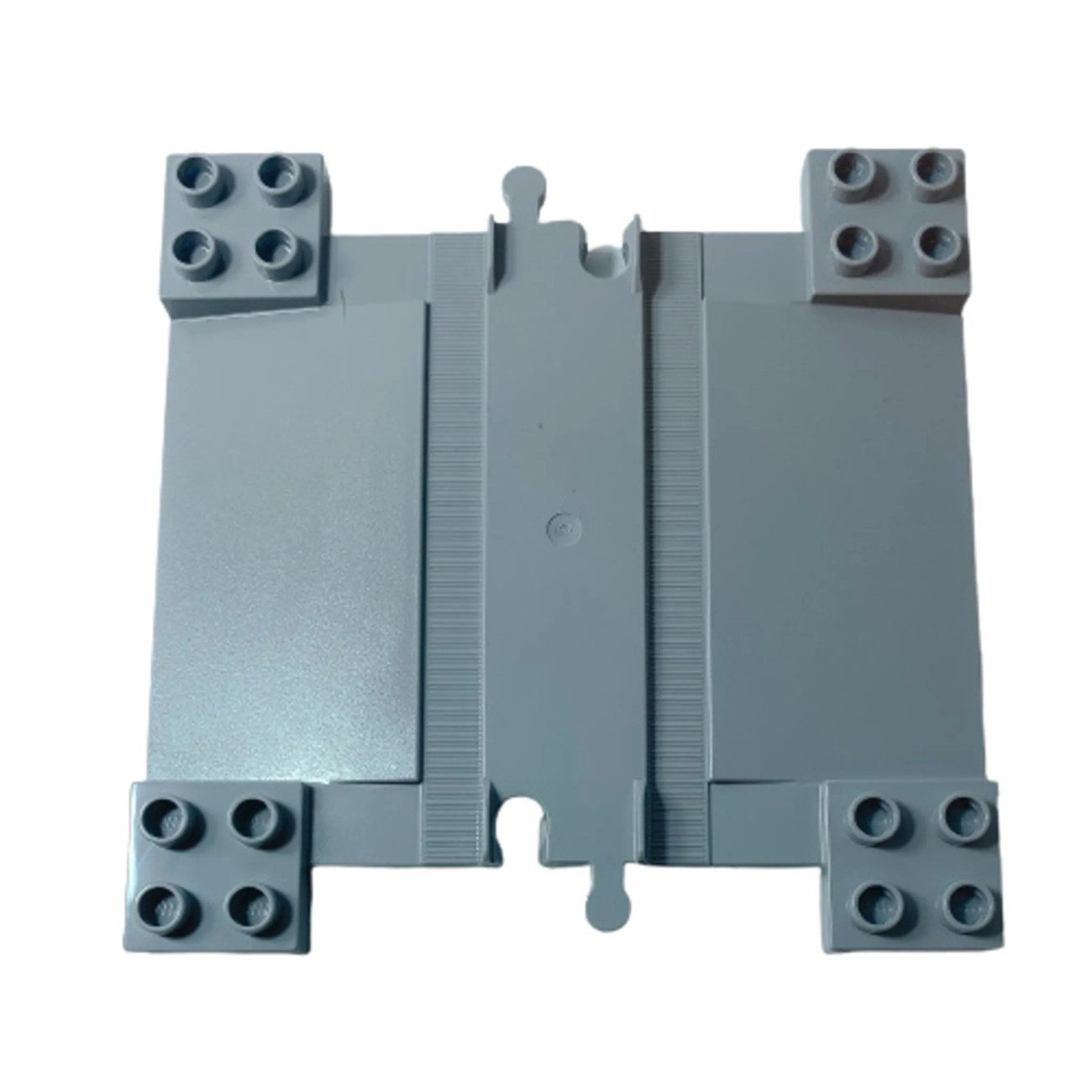 LEGO® 3x LEGO Duplo Schiene mit Bahnübergang Spielbausteine