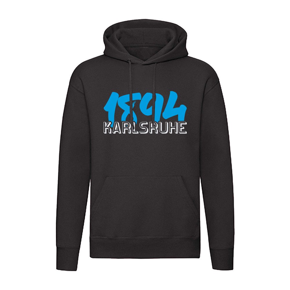 G-graphics Hoodie 1894 – Karlsruhe Unisex Pullover mit einem Motiv für den echten Fan