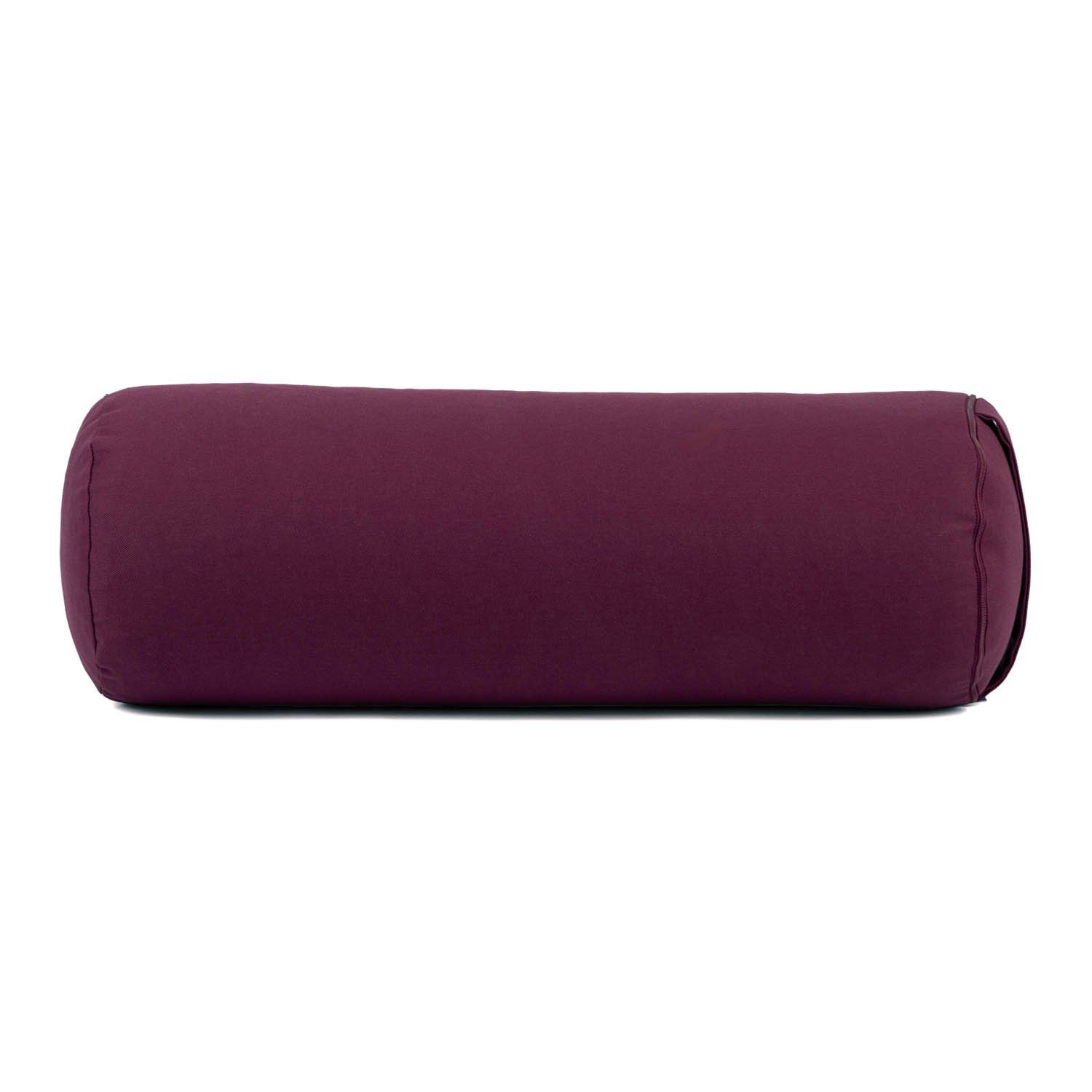 bodhi Yoga Bolster Yoga BOLSTER ECO Kapok aubergine