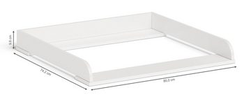 Bellabino Wickelaufsatz Oti, für IKEA Kommode Malm, Hemnes, Nordli