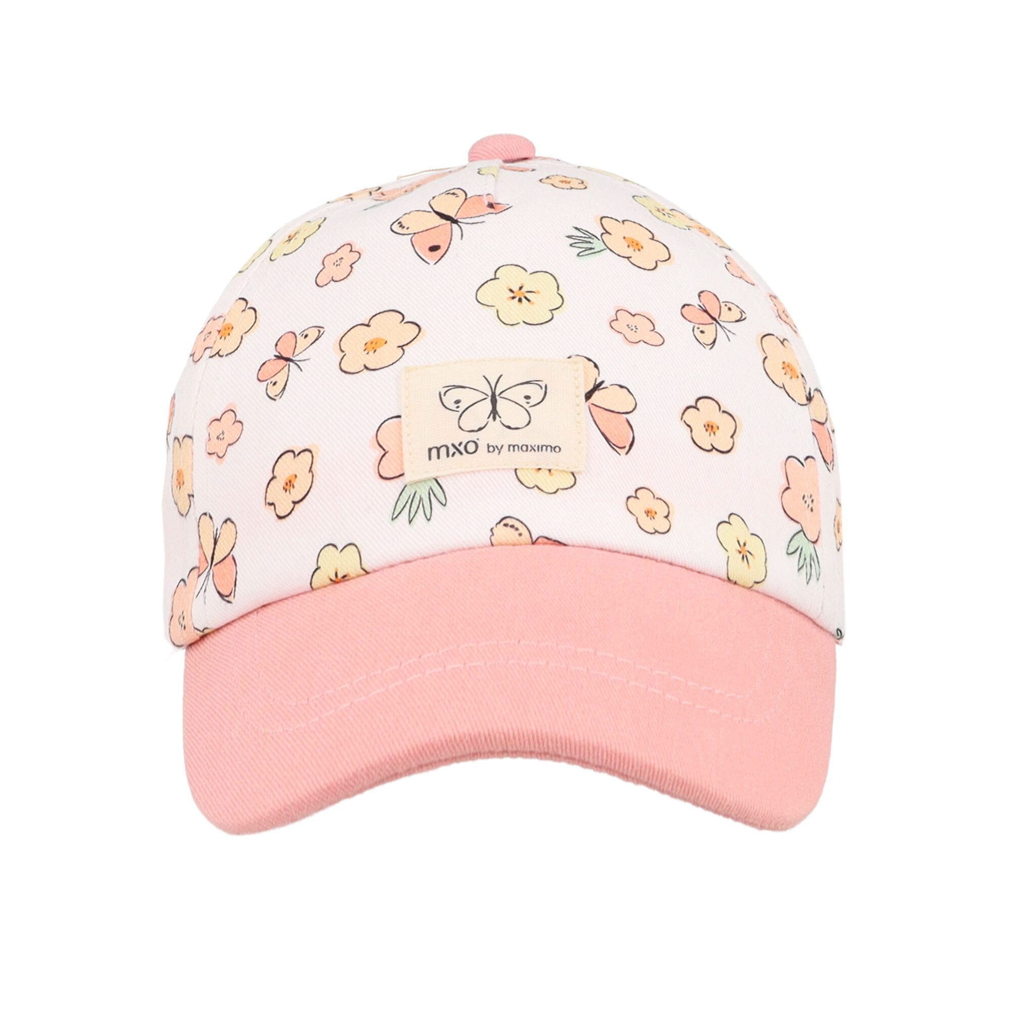 MAXIMO Baseball Cap MINI GIRL-Cap Schmetterlinge Klettverschluß (1-St)