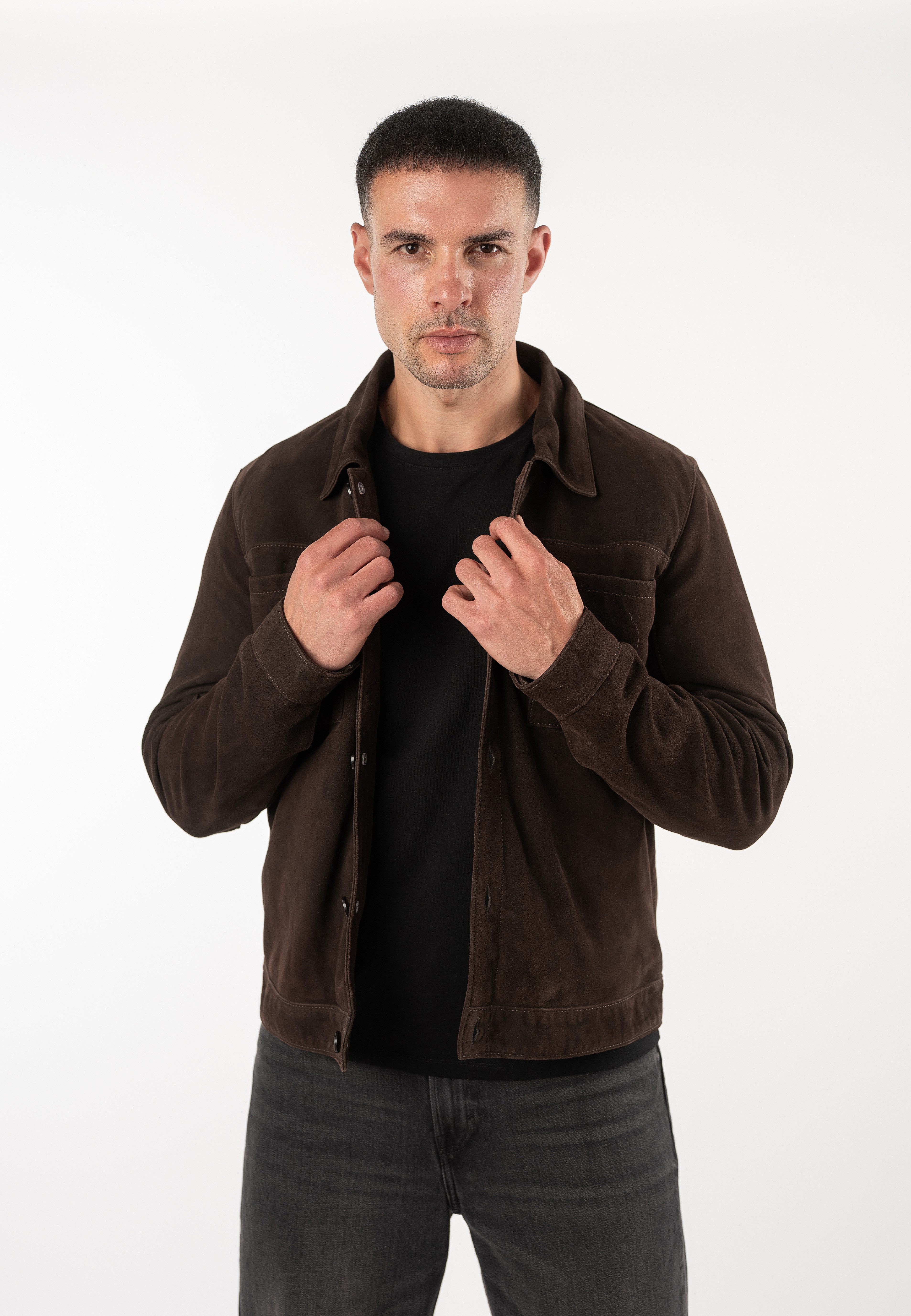 Mauritius Hemdjacke MMYukkon (mauritiusHerren26) aus Leder, Regular Fit – Bild 3 von 5