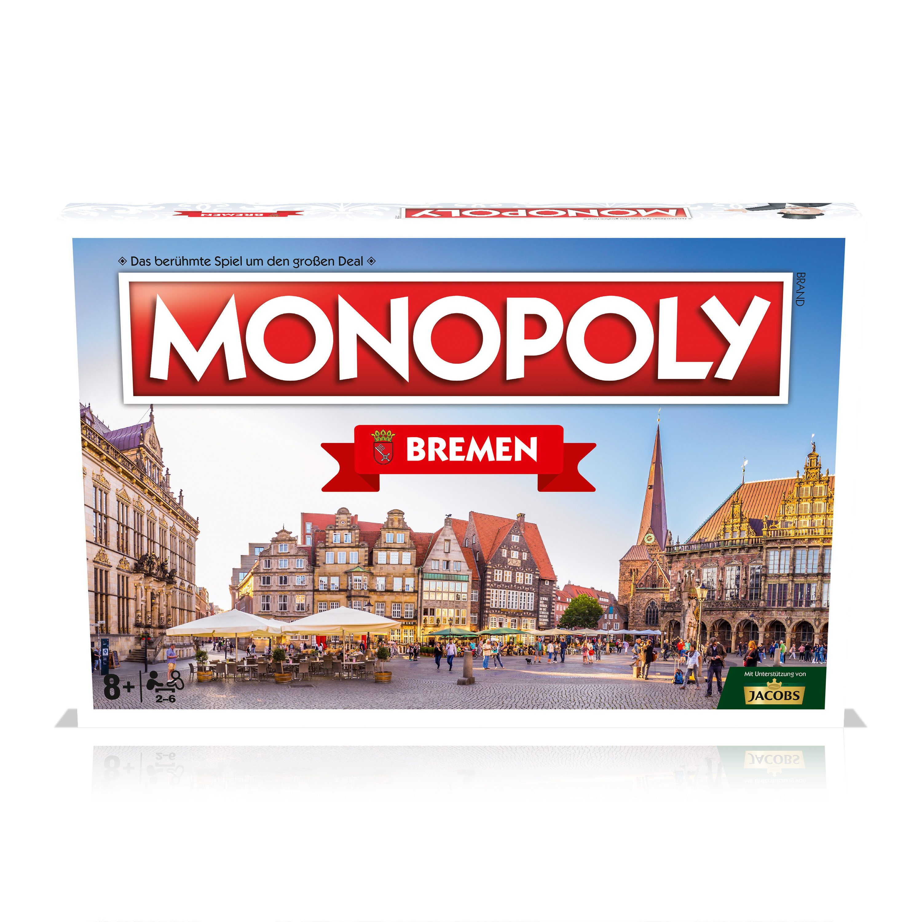 Winning Moves Spiel Monopoly - Bremen, Brettspiel