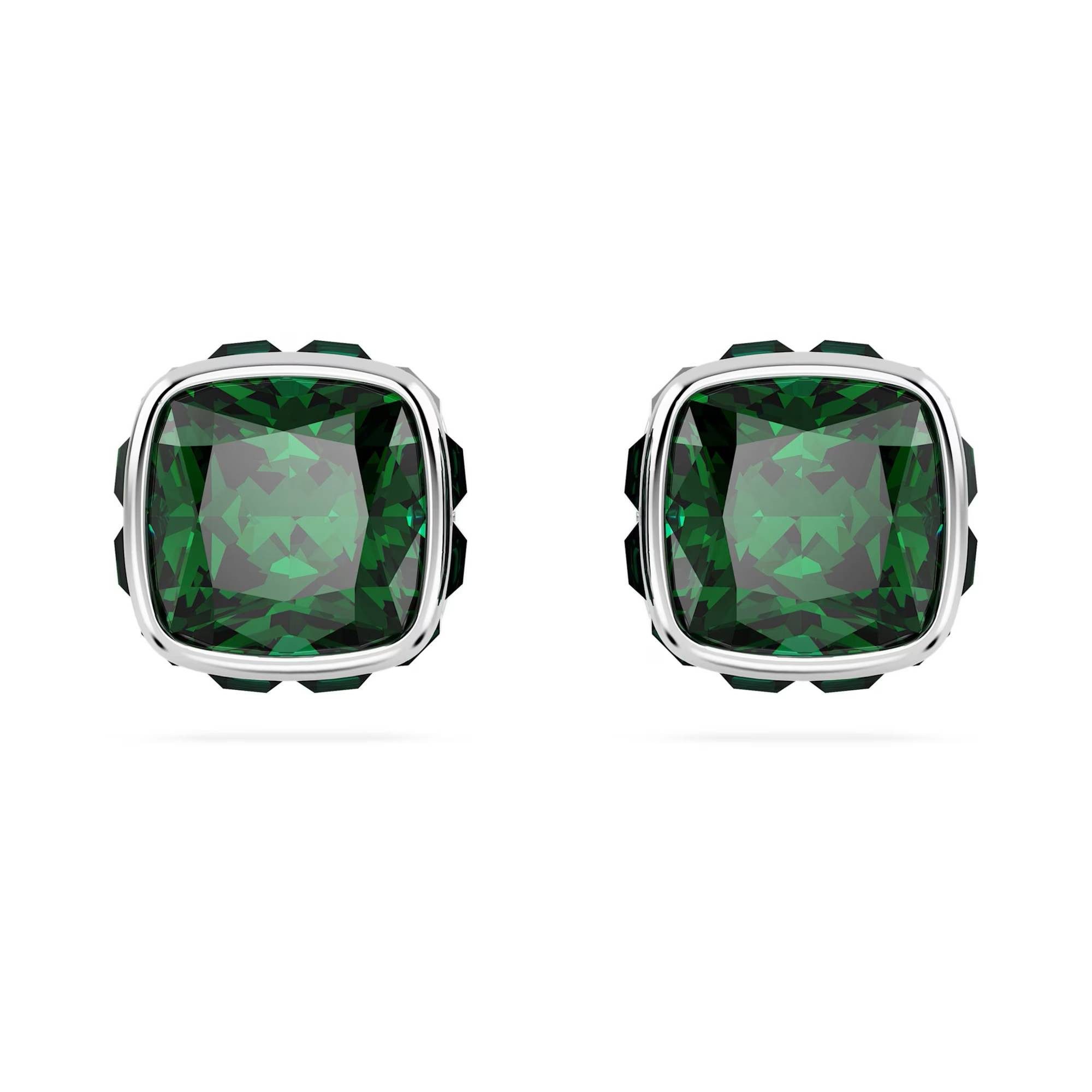 Swarovski Paar Ohrstecker Birthstone Stud Earrings Square Cut Mai