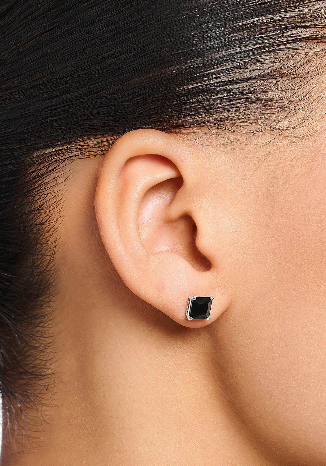 THOMAS SABO Paar Ohrstecker, mit Zirkonia (synth), Spinell (synth), Onyx oder Glas-Keramik Stein