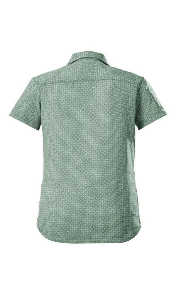 Killtec Outdoorbluse Kurzarm KOS 77 (4-Wege-Stretch, schnelltrocknend) pistaziegrün Damen