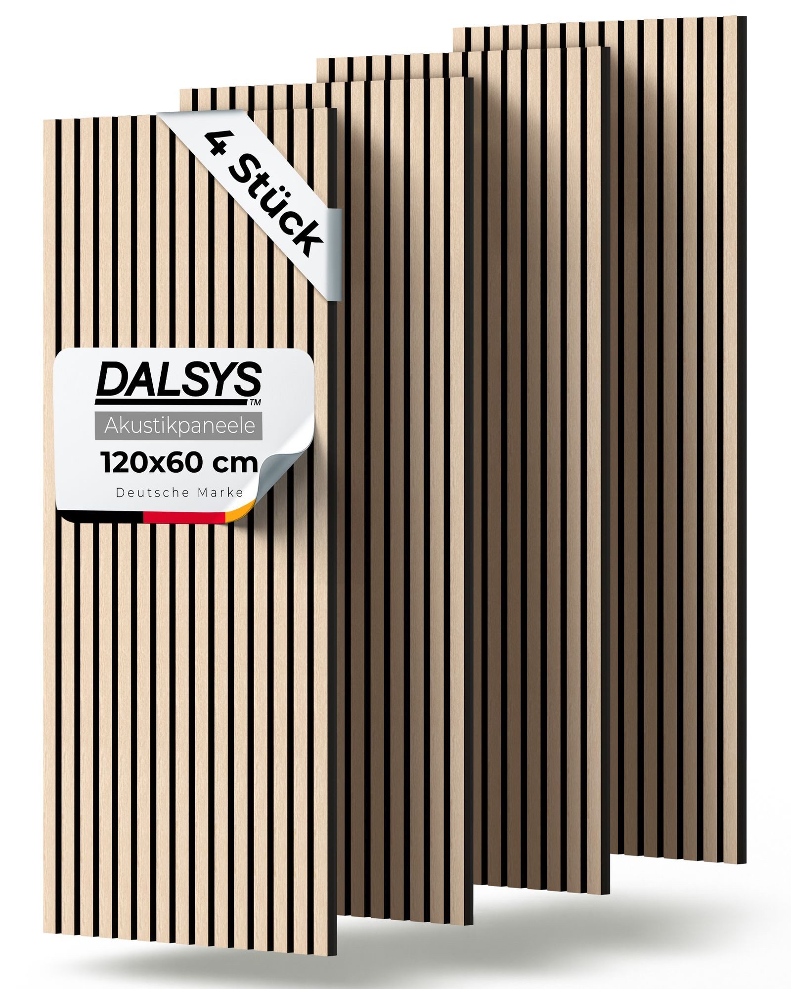 Dalsys Wandpaneel Akustikpaneele, BxL: 60x120 cm, (DIY Wandgestaltung, Lame günstig online kaufen