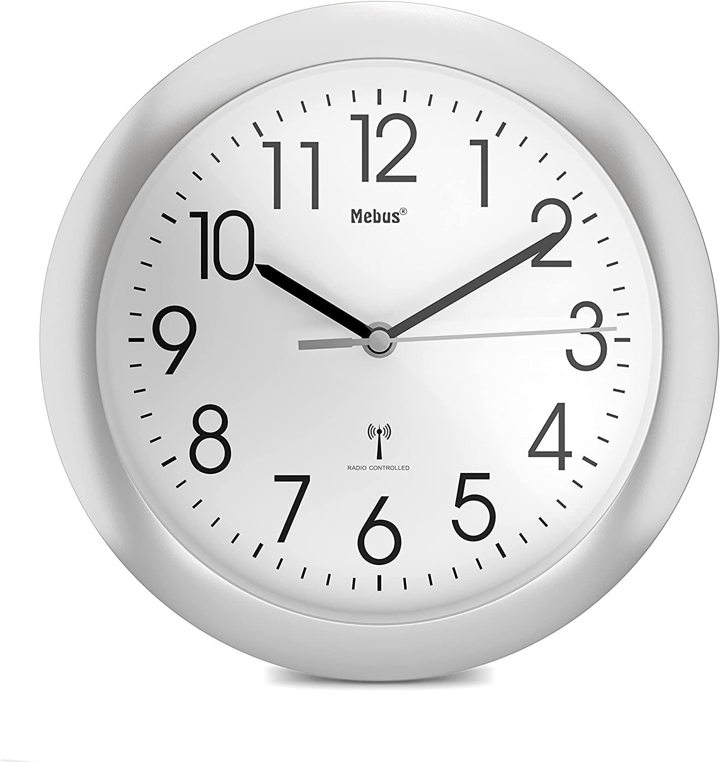 Mebus Uhr Mebus 52451 Funk-Wanduhr