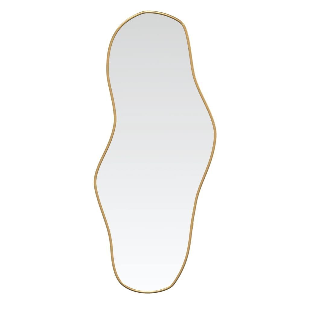 vidaXL Spiegel 80 x 35 cm Wandspiegel Golden 80x35 cm