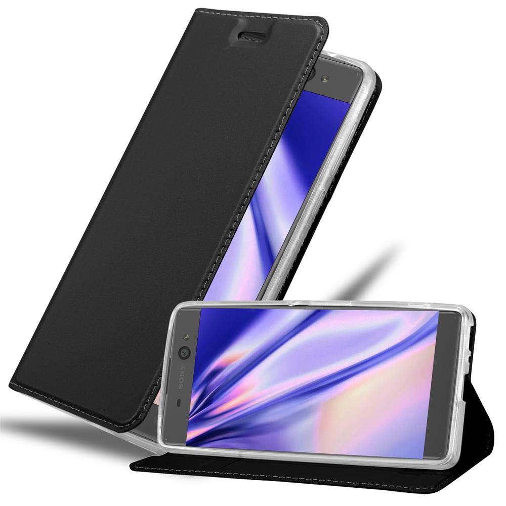 Cadorabo Handyhülle für Sony Xperia XA Hülle Sony Xperia XA, Schutzhülle Hülle mit Standfunktion, Magnetverschluss und Kartenfach
