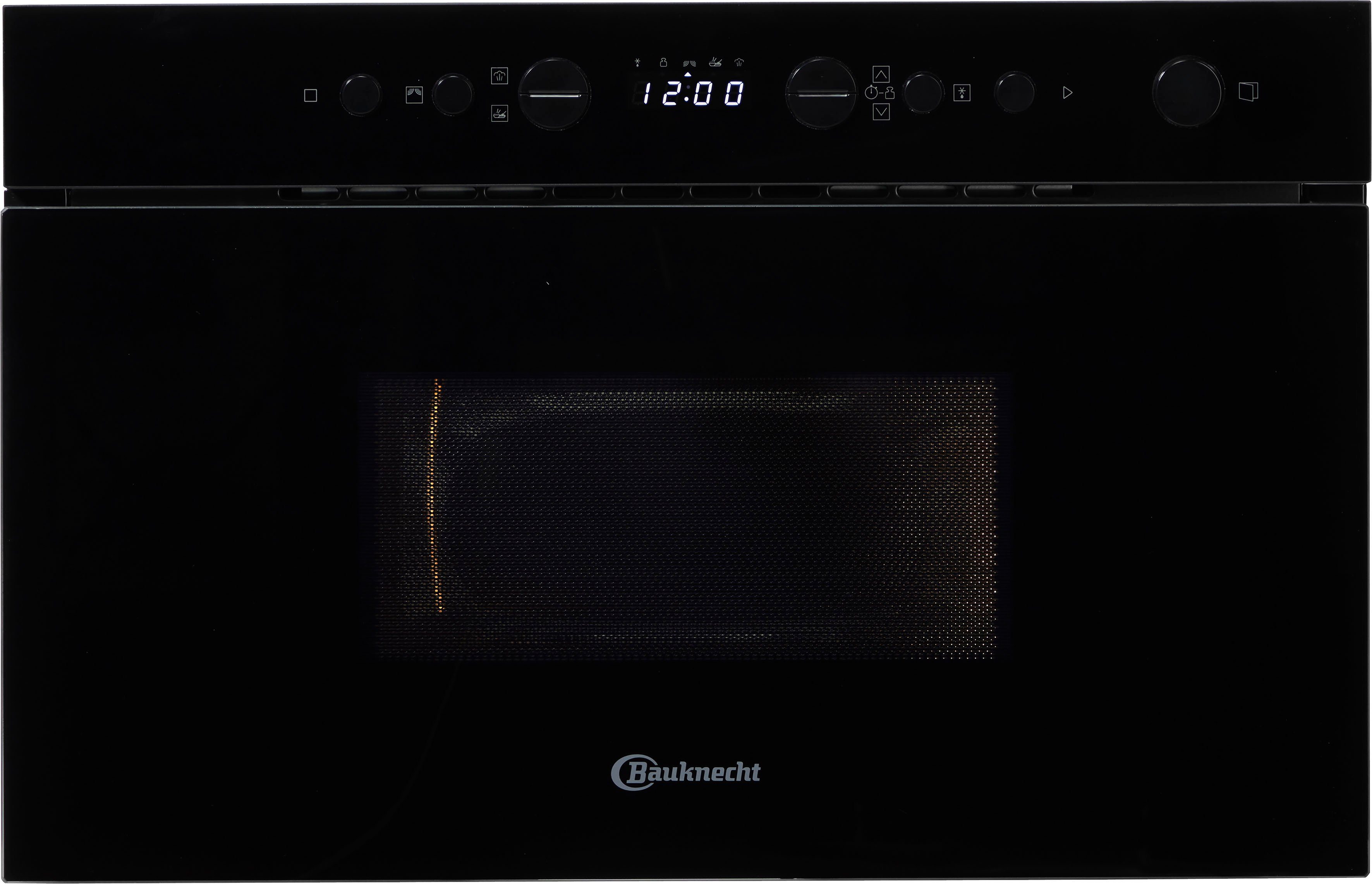 BAUKNECHT Einbau-Mikrowelle EMNK5 2238 ES, Dampfgarfunktion, Mikrowelle, 22 l