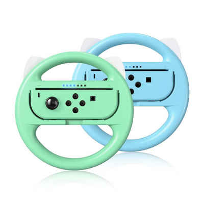 HYTIREBY Lenkräder für Nintendo Switch/Switch OLED Switch-Controller (Nettes Rennradzubehör, 2 pack)