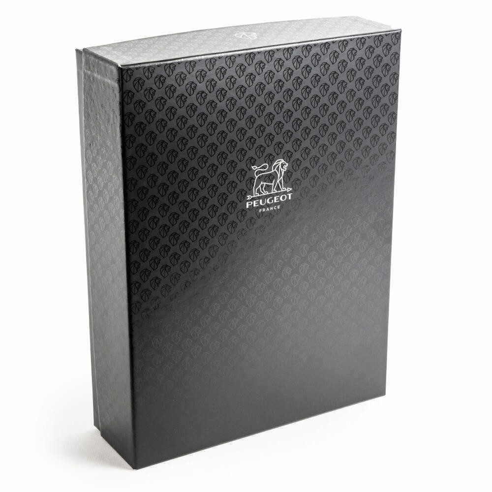 PEUGEOT Salz-/Pfeffermühle Geschenkset BOREAL 22cm Pfeffermühle Schwar Manuell