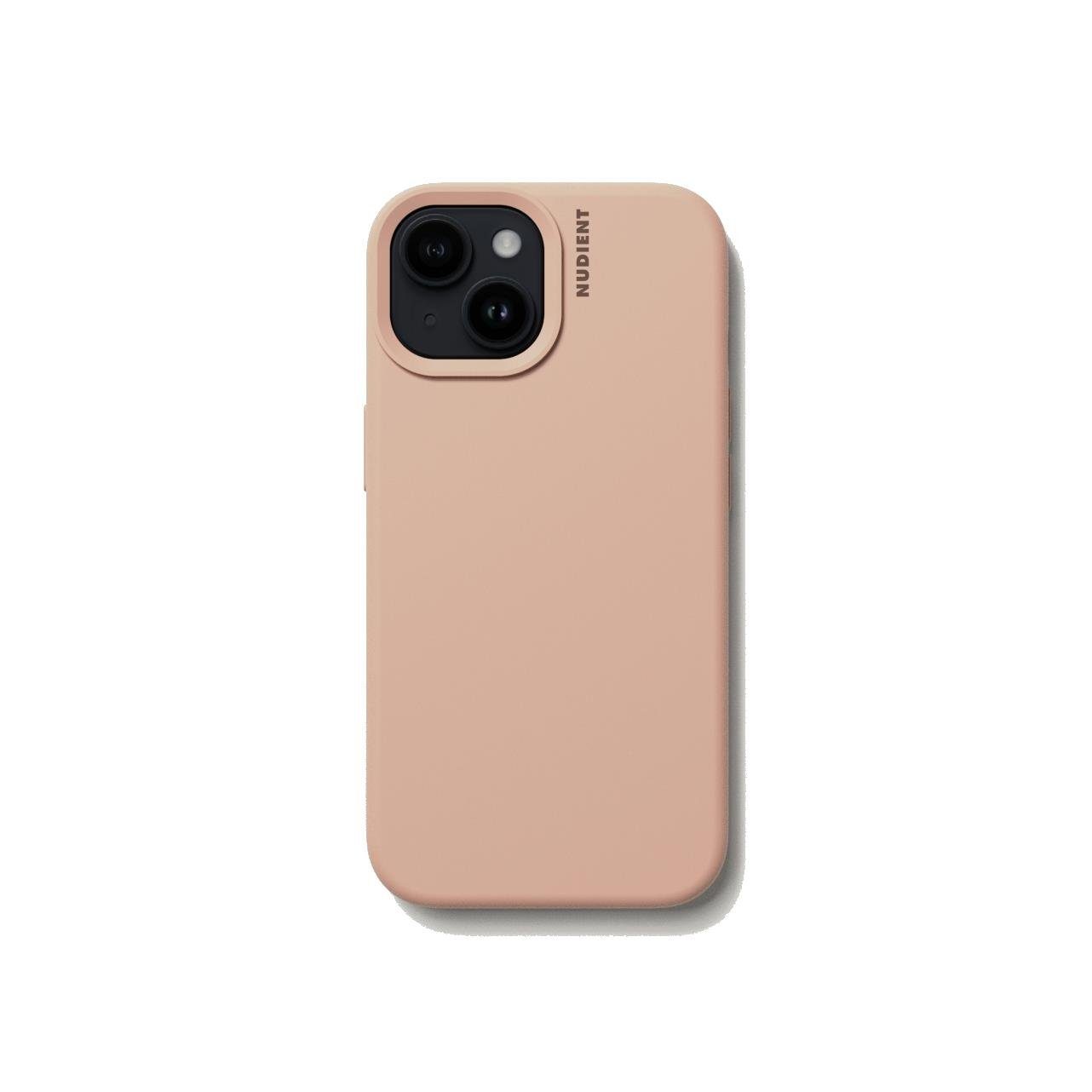Nudient Handyhülle Nudient Base für iPhone 15 in Peach Orange