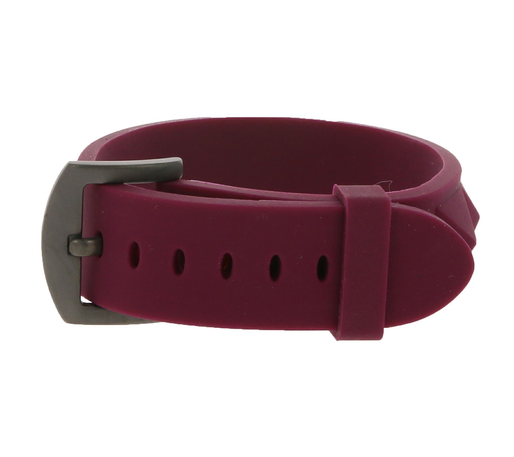 C3 Armband C3 Mode-Schmuck modernes Silikon-Armband Arm-Schmuck Violett mit Schnallen-Verschluss