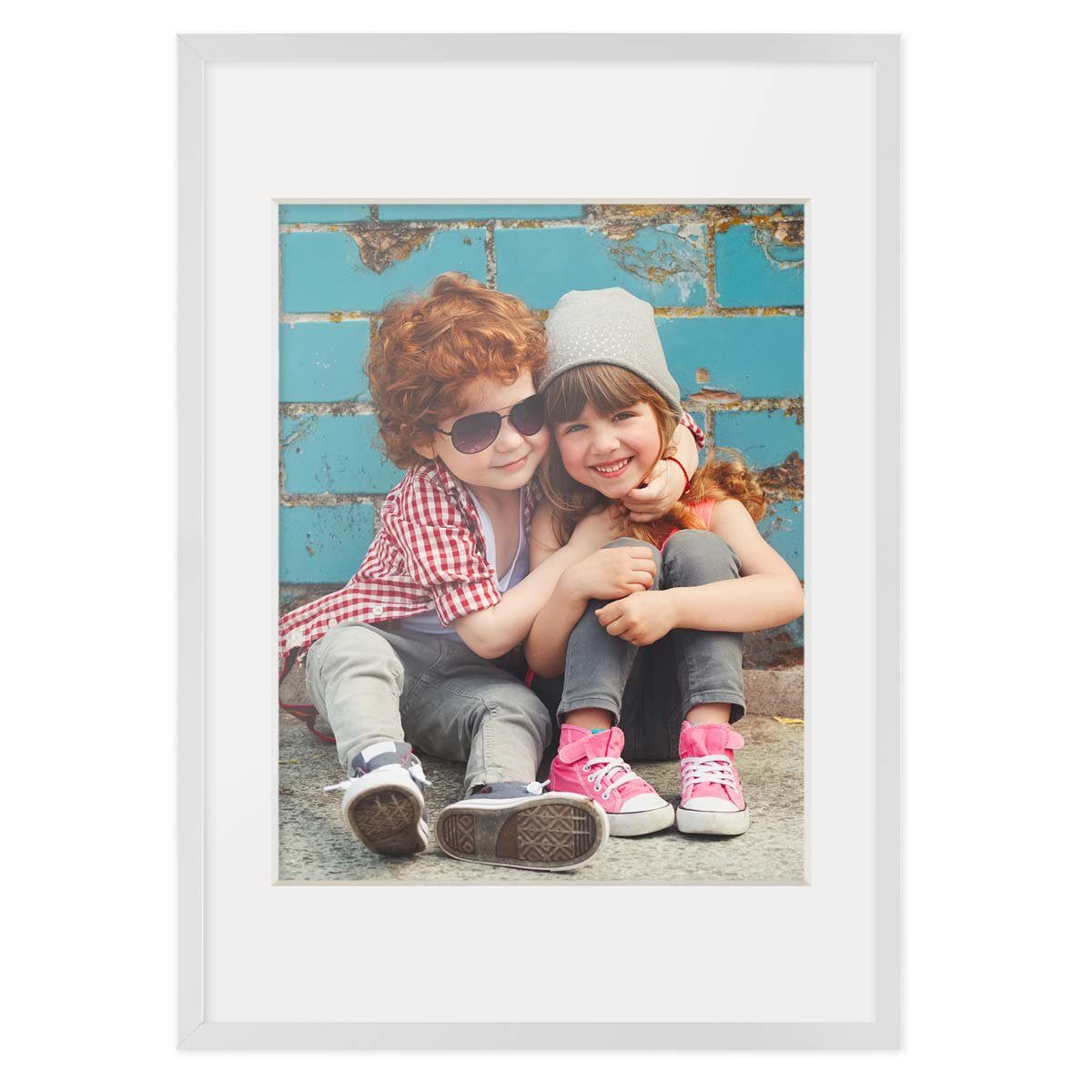 PHOTOLINI Bilderrahmen 3D-Rahmen mit Passepartout / günstig online kaufen