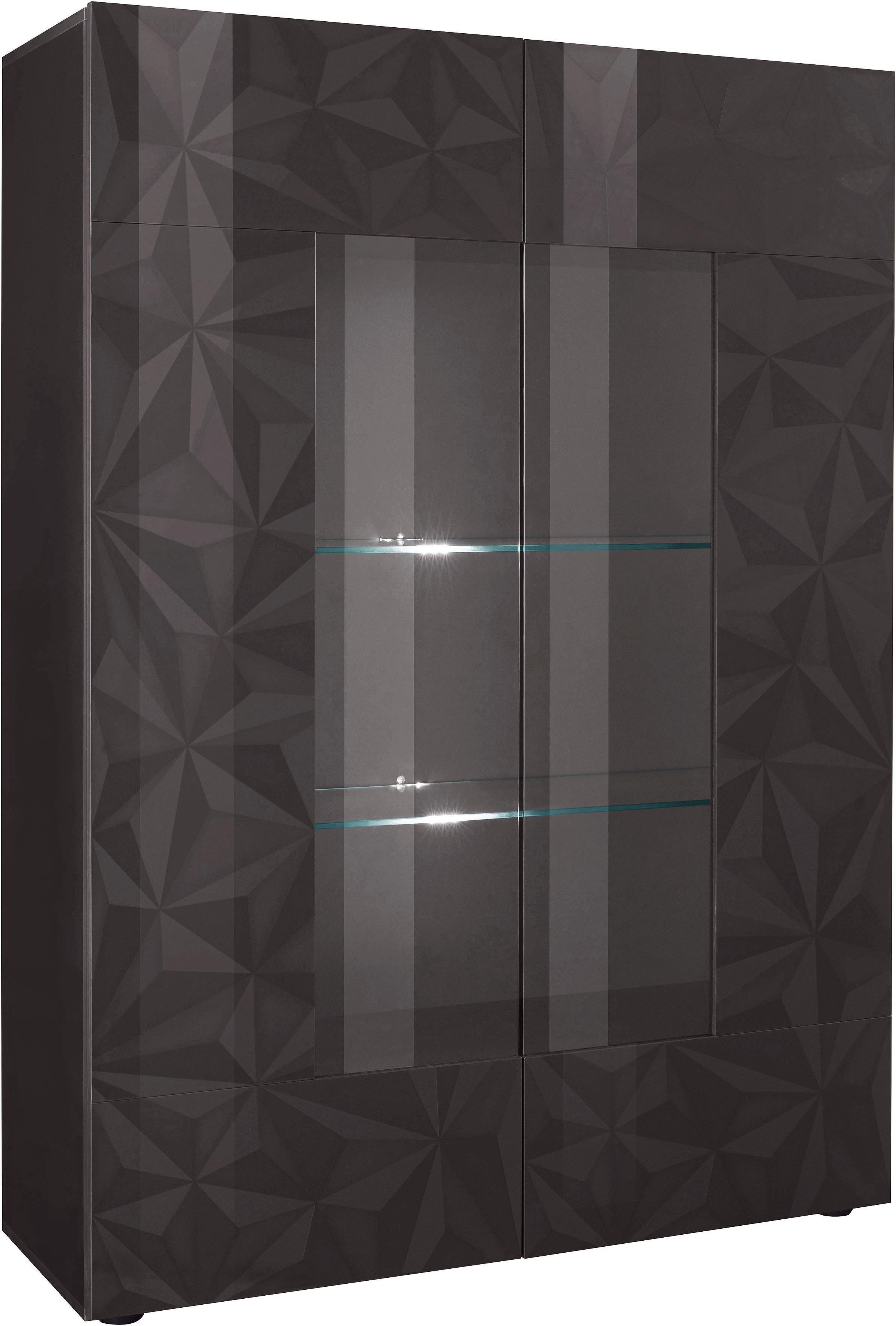 INOSIGN Vitrine Prisma Stauraumvitrine, Höhe 166 günstig online kaufen