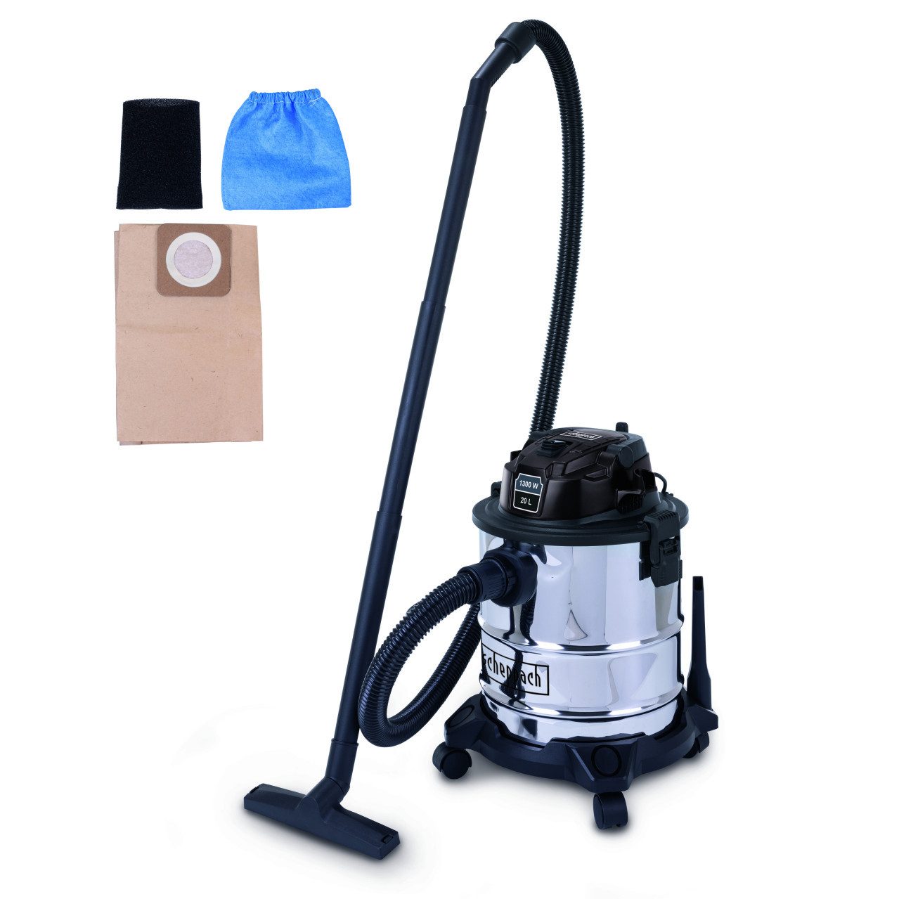 Scheppach Staubabsauger Scheppach Nass-Trockensauger WDV20-BE black