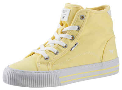 Mustang Shoes High-Top-Sneaker, Freizeitschuh, Сапоги на шнуровке, Plateau, High Top-Sneaker, Freizeitschuh mit Innenreißverschluss