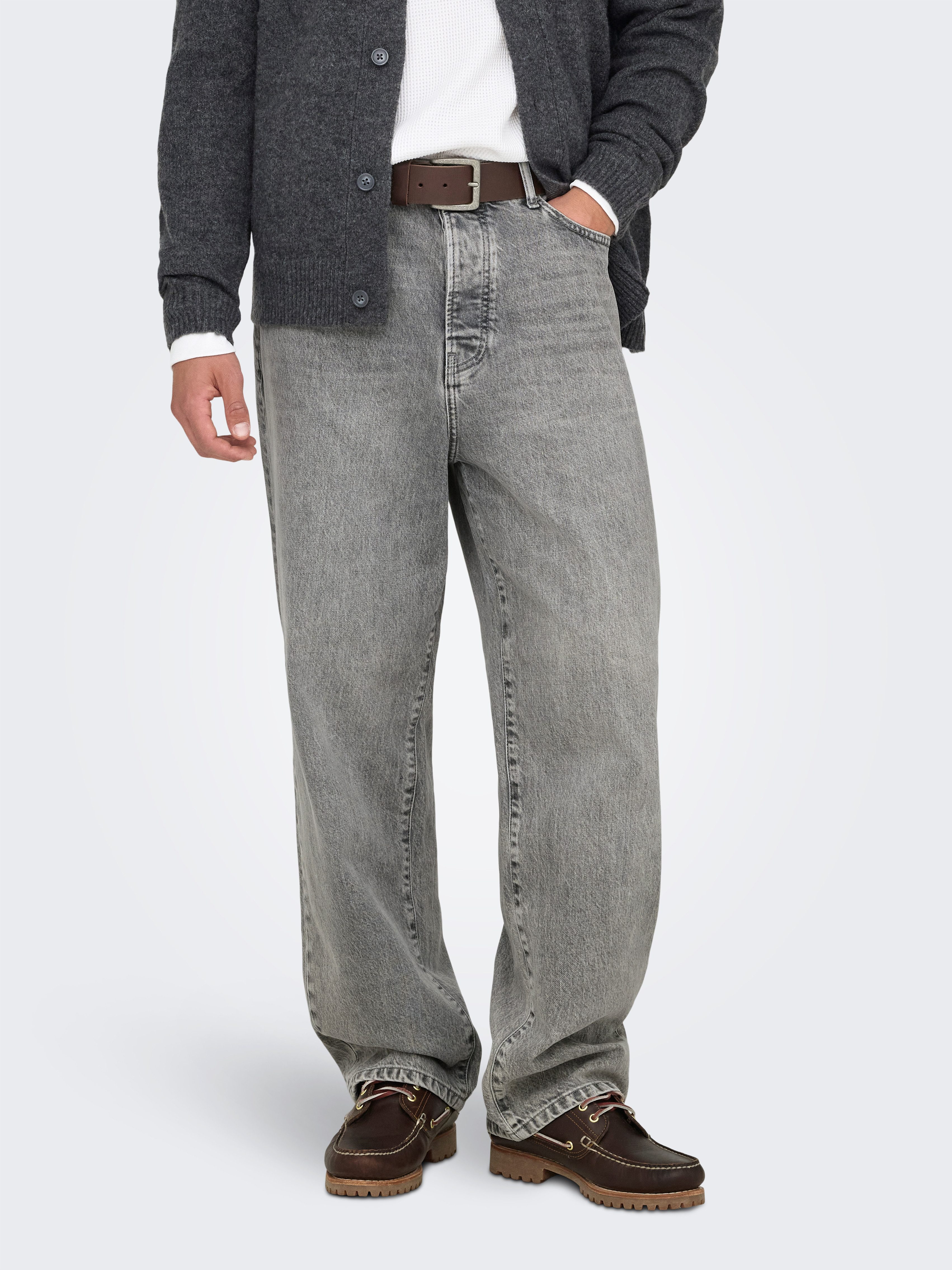 ONLY & SONS Loose-fit-Jeans ONSFADE LOOSE WB 6778 A14 DNM NOOS