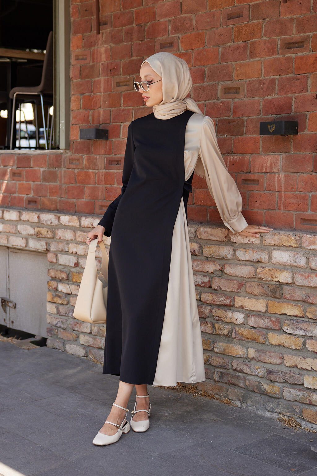 touche prive Midikleid KLEID IN KONTRASTFARBE