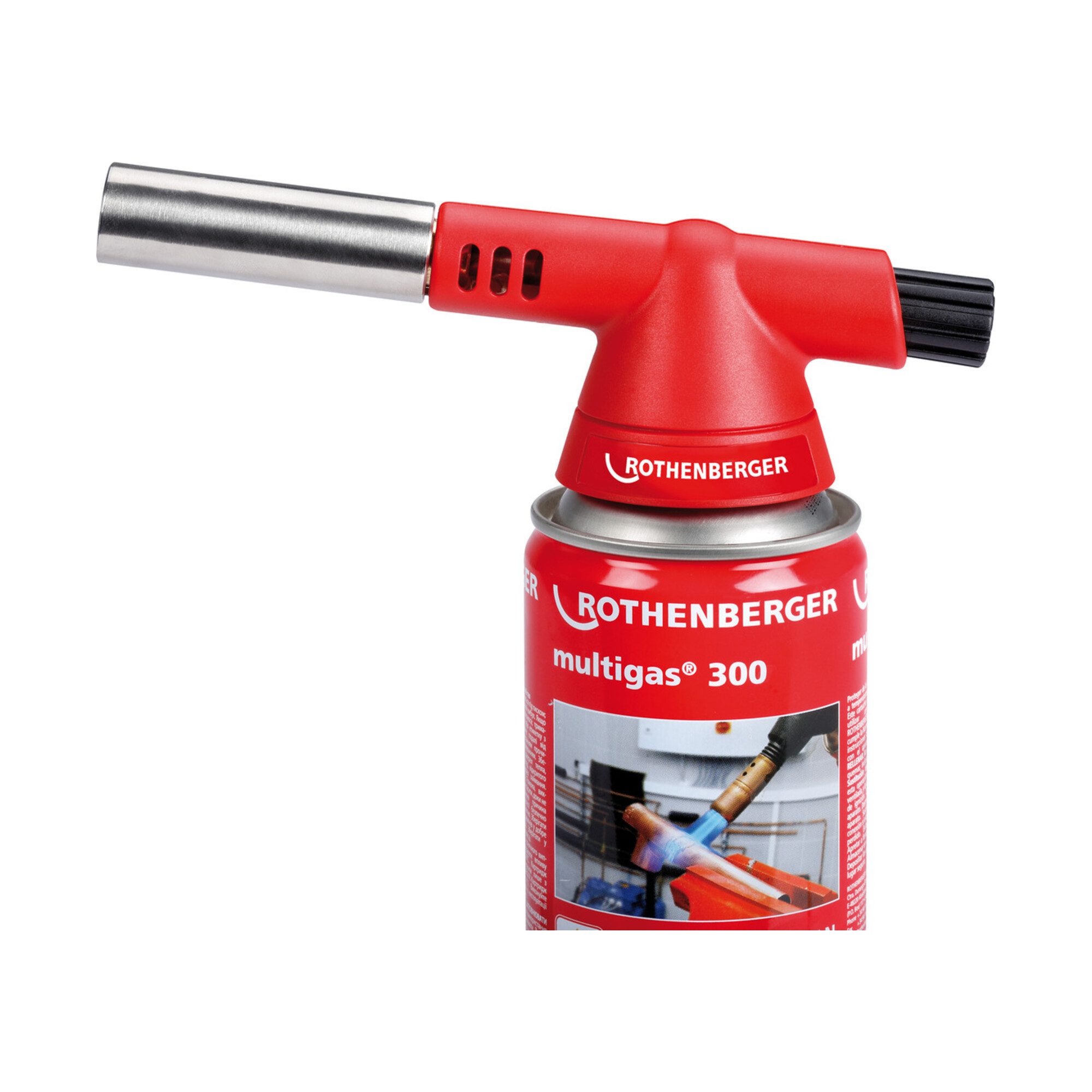 Rothenberger Lötkolben Rothenberger Lötgerät ROFIRE 4 Set mit Multigas 300, 7/16