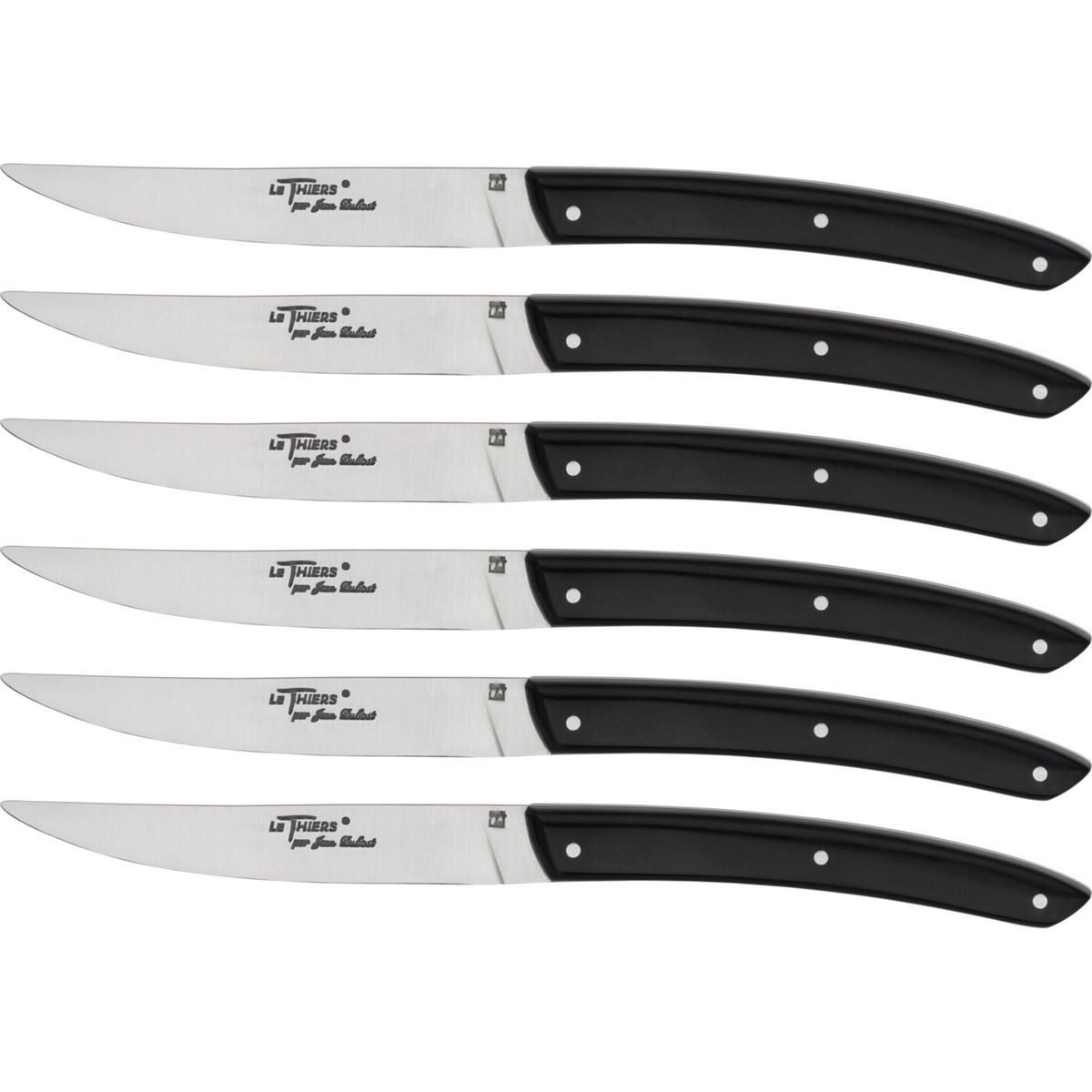 LAGUIOLE Zubereitungsmesser Jean Dubost Le Thiers Стейк ножи Acrylic 6 tlg.