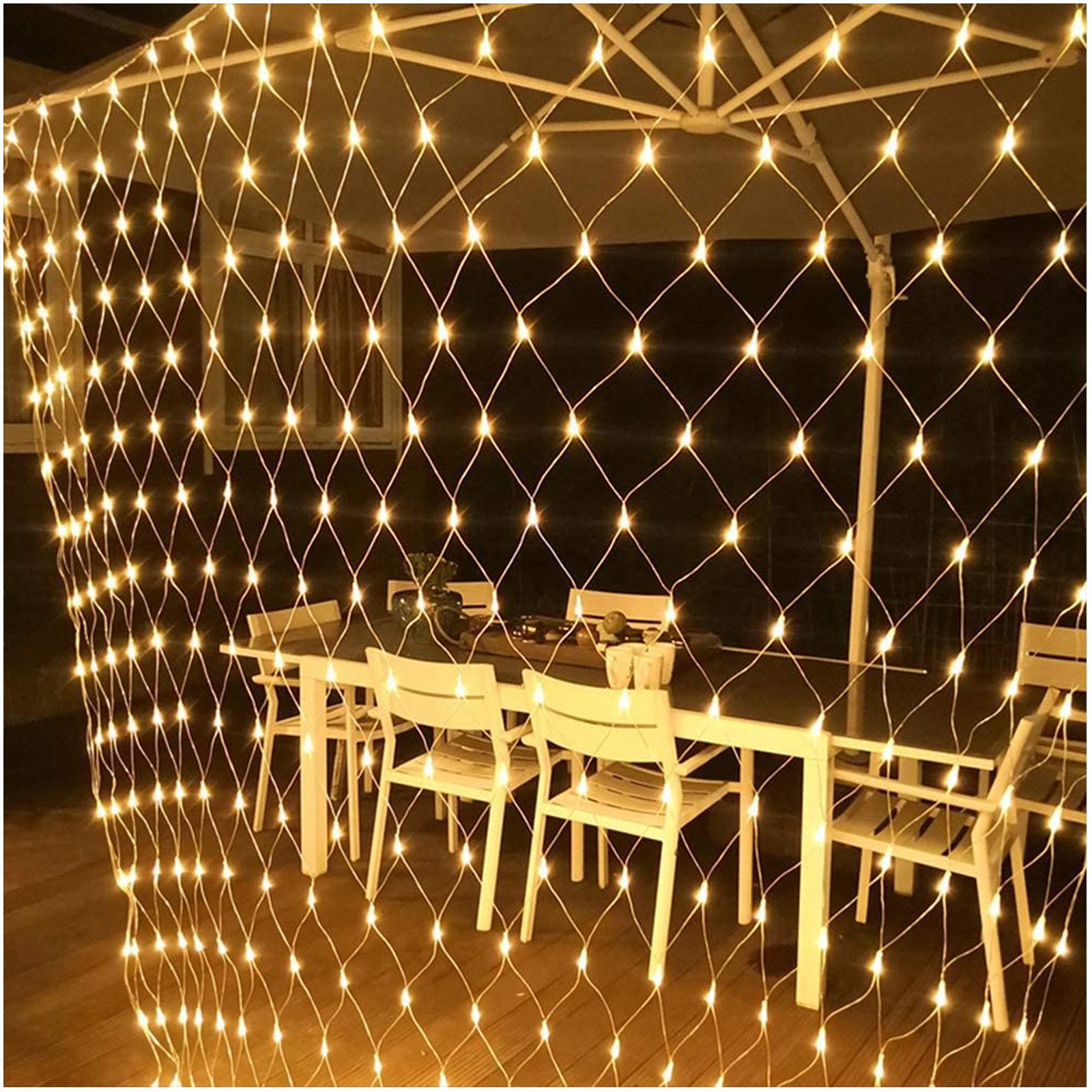 Qualra LED-Lichterkette LED Lichternetz Lichterkette Wasserdicht günstig online kaufen