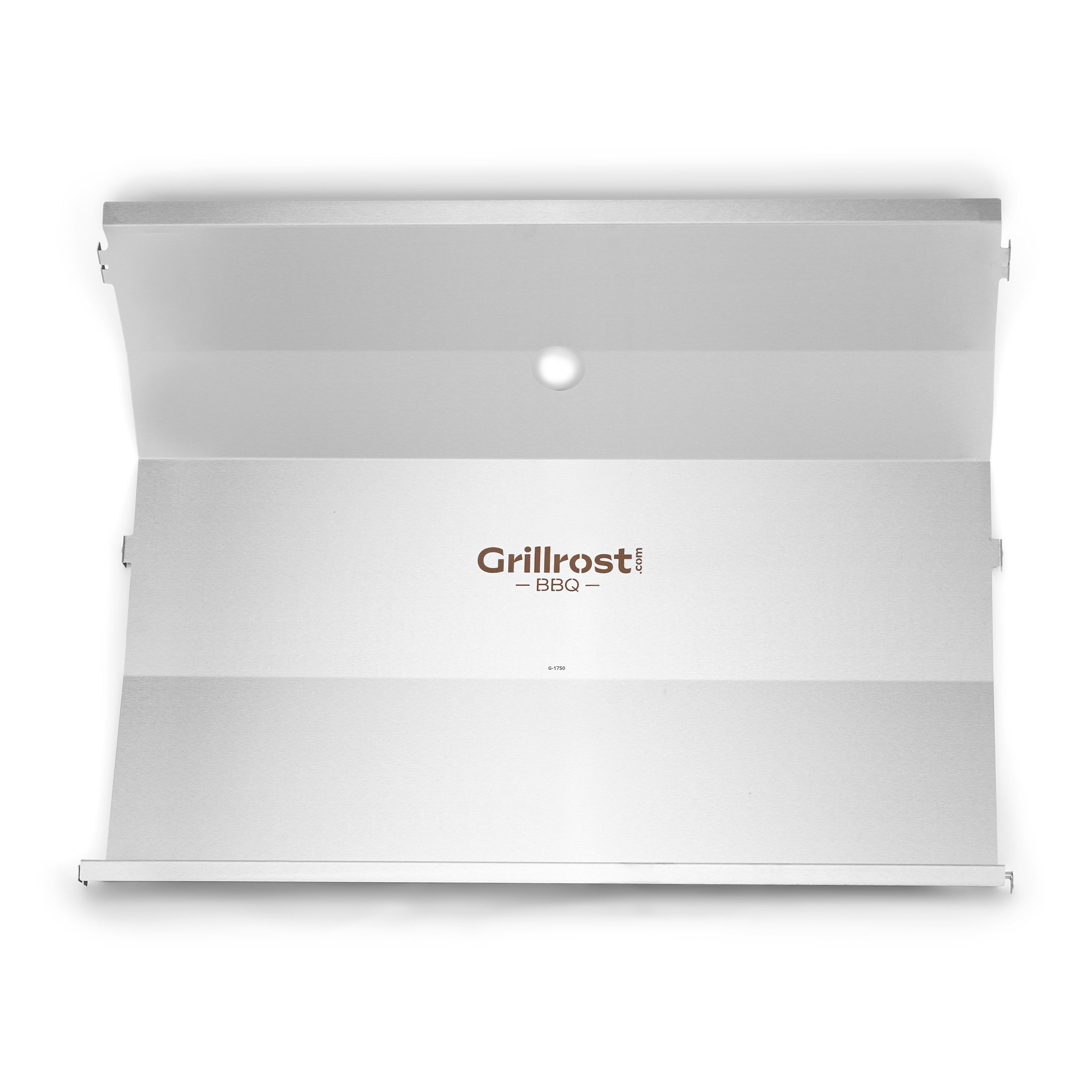 Grillrost.com BBQ Grillrost BBQ Hitzeschild / Doppelte Wandung für Weber Spirit 300, Made in Germany