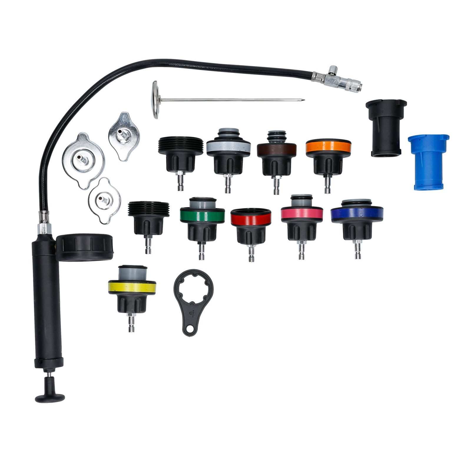 Thumbnail - Brilliant Tools Montagewerkzeug BRILLIANT TOOLS Kühlsystem-Diagnose-Satz 18tlg. - BT521200