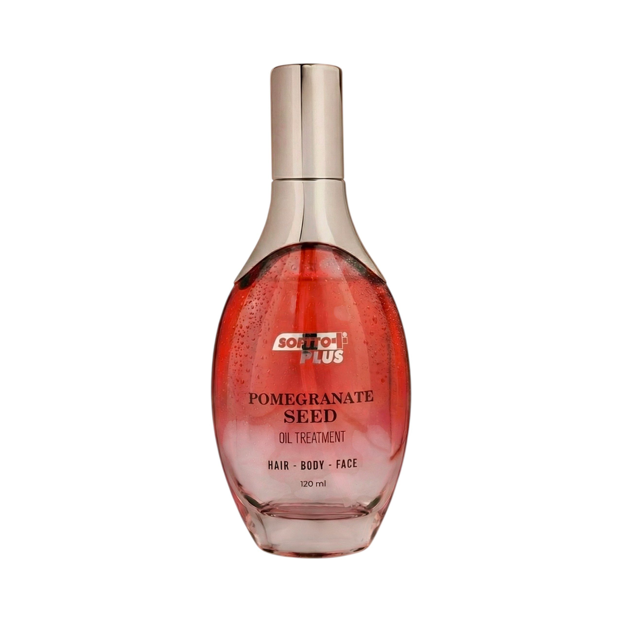 Softto Plus Haaröl Granatapfelöl – Glow, Anti-Aging, Haar & Haut Pflege, 120 ml