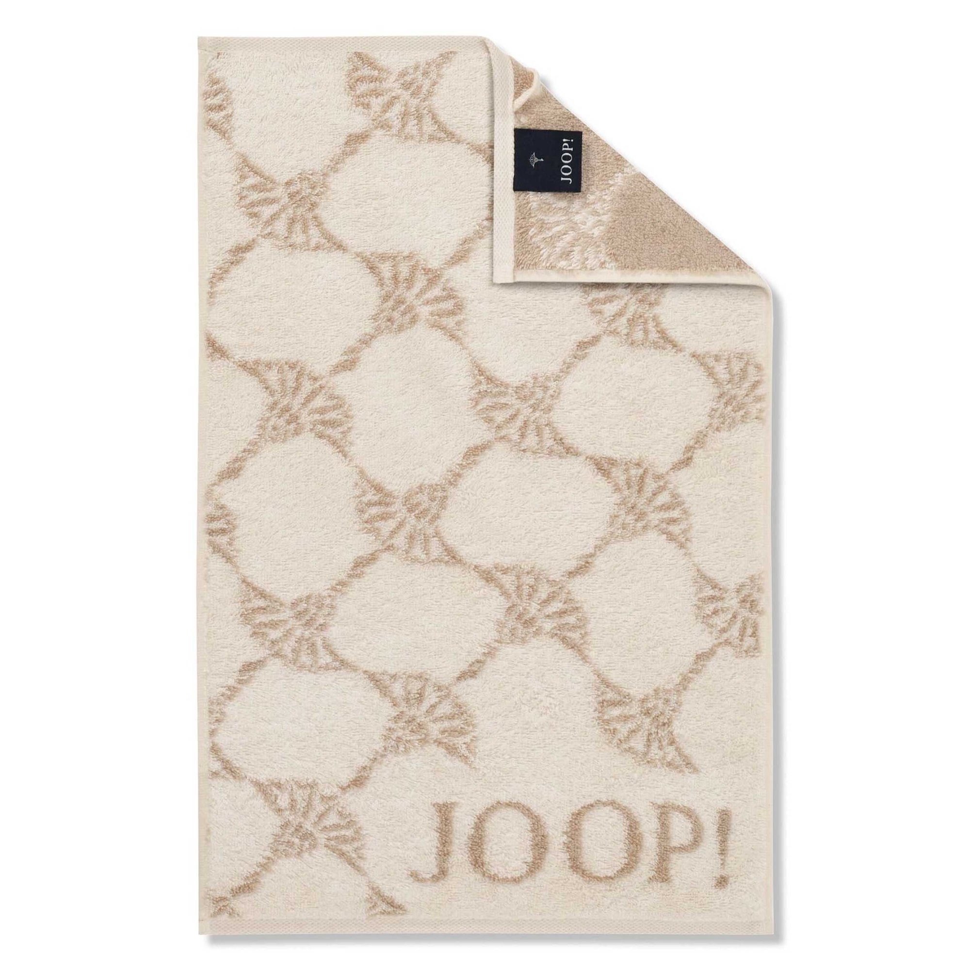 JOOP! Gästehandtücher Unisex Gästetuch 1er Pack Baumwolle, Frottier (Packung, 1-St)