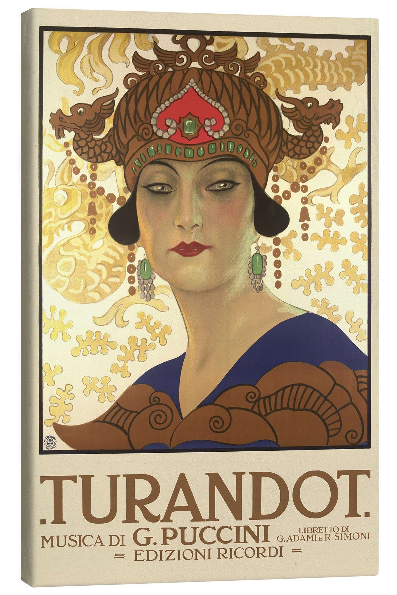 Wandbild Turandot (Italienisch)