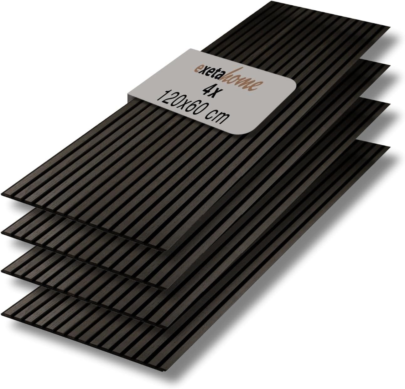 exeta Wandpaneel Akustikpaneele 4St je 60x120cm Wandpaneele Schalldämmung f günstig online kaufen