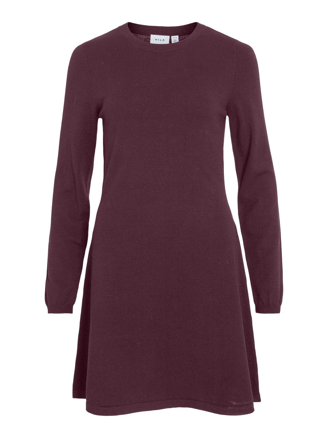 Strickkleid VICOMFY A-LINE O-NECK KNIT DRESS - NOOS