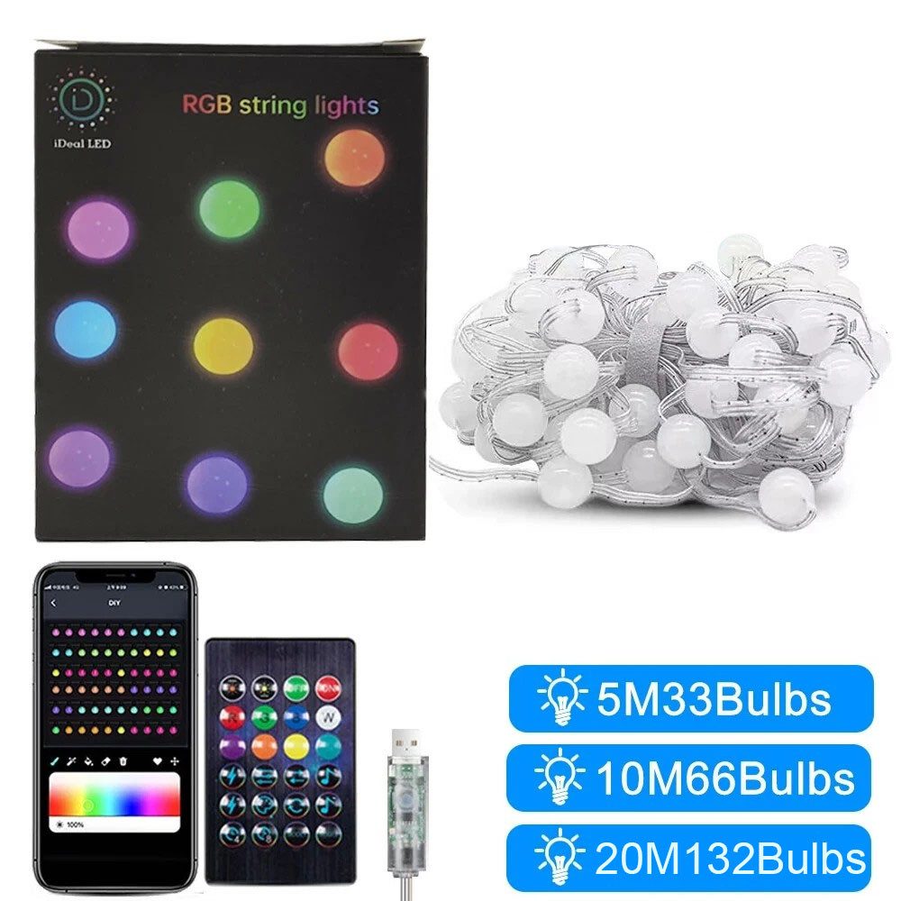 PRIISF LED-Lichterkette LED Weihnachten Beleuchtung Deko günstig online kaufen
