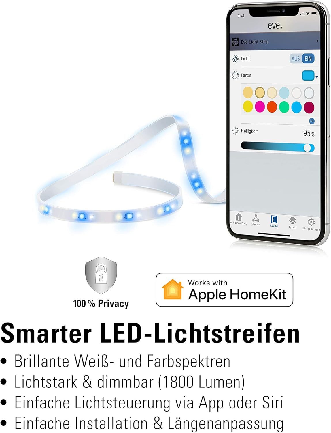 EVE Eve Light Strip-Smarter LED-Lichtstreifen Smarter LED-Lichtstreifen