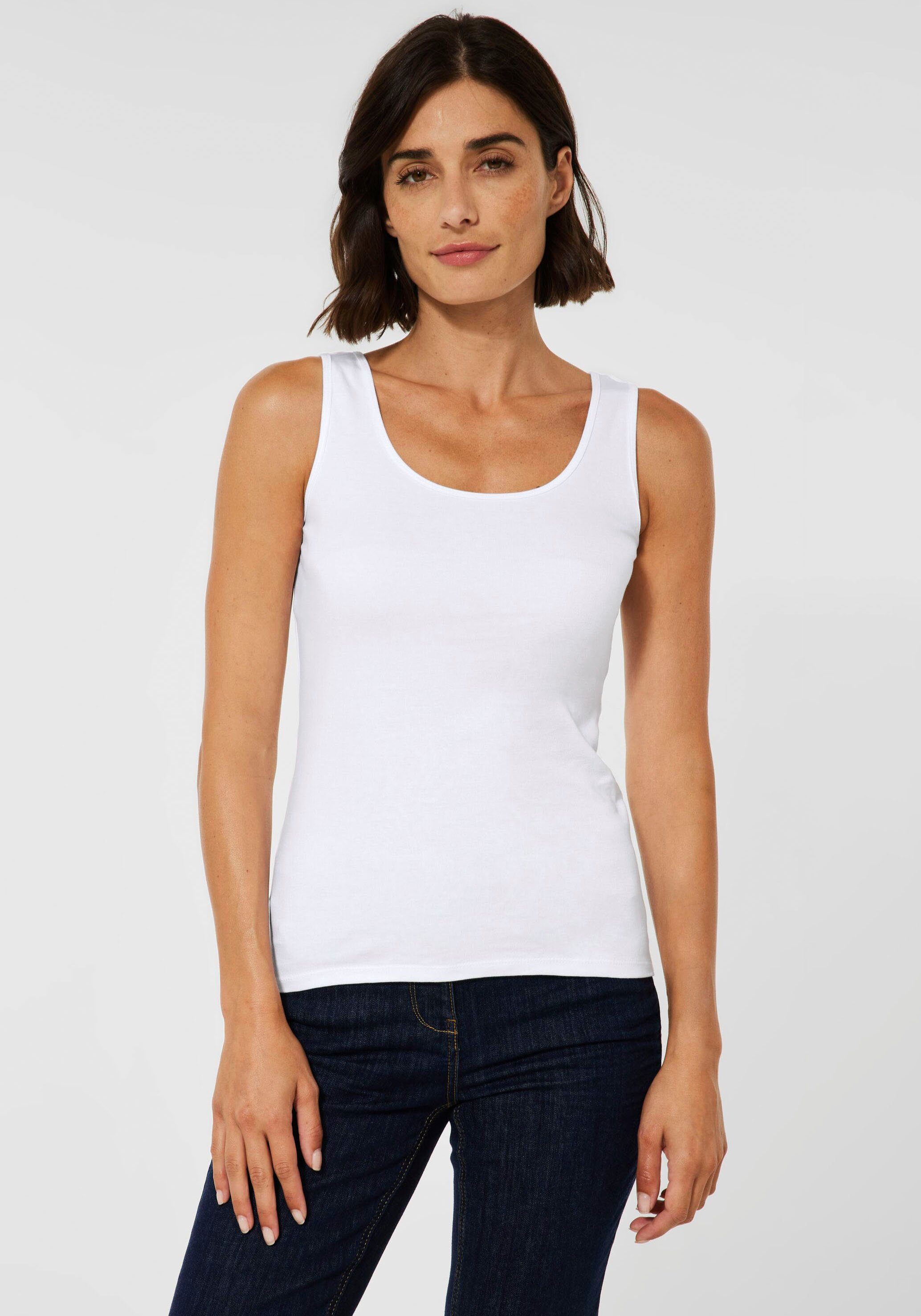 Cecil Tanktop Style Linda im Style Linda white