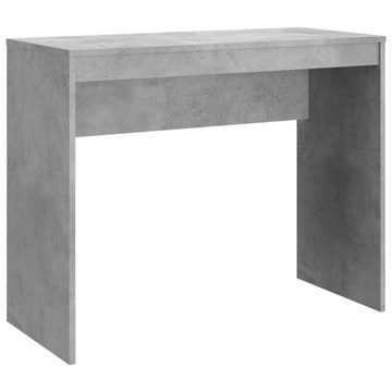 furnicato Schreibtisch Betongrau 90x40x72 cm Holzwerkstoff