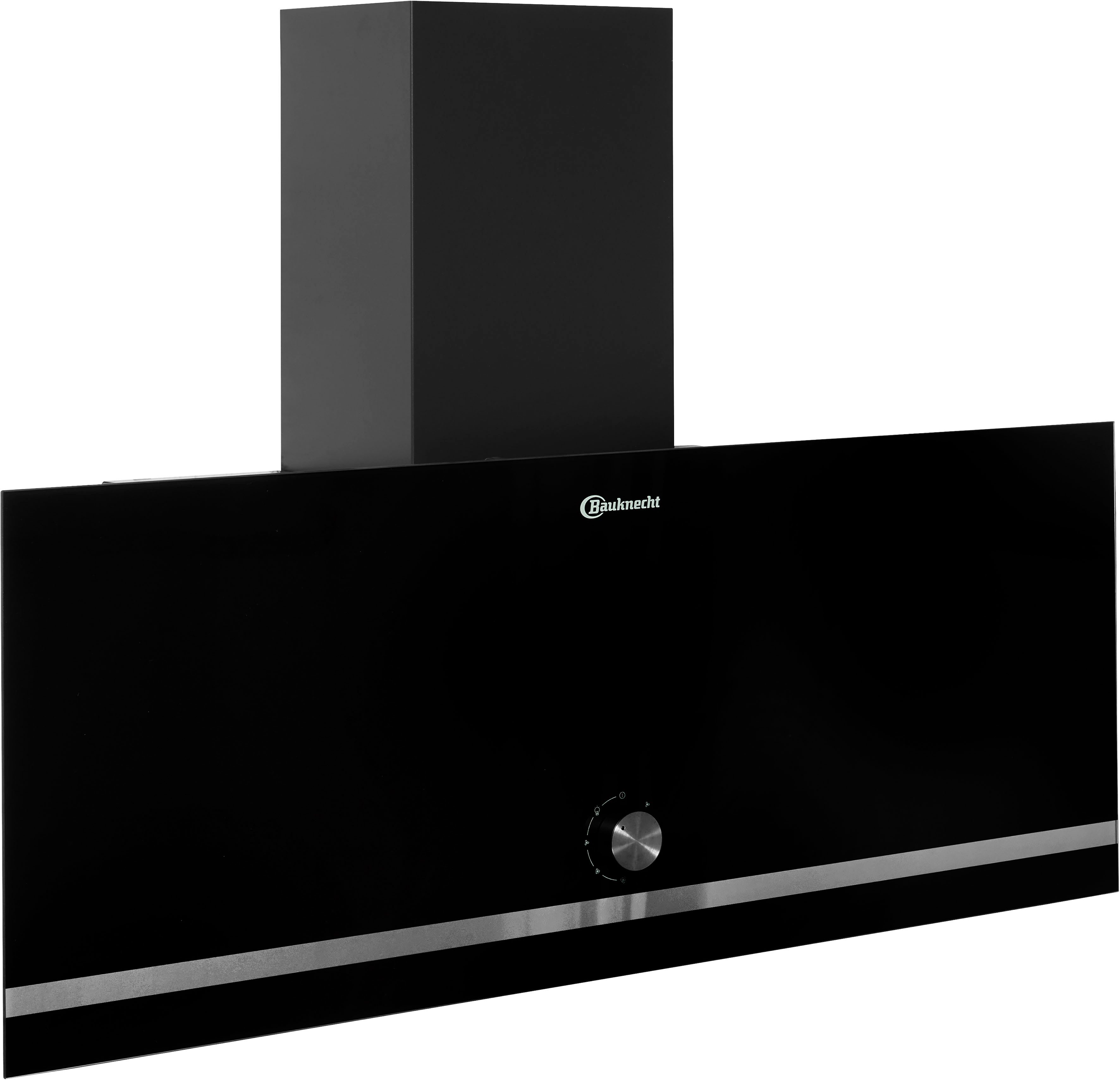 BAUKNECHT Kopffreihaube DBHVA 92F LM K 90 cm, 3 Stufen, LED-Licht und spülmaschinenfeste Fettfilter