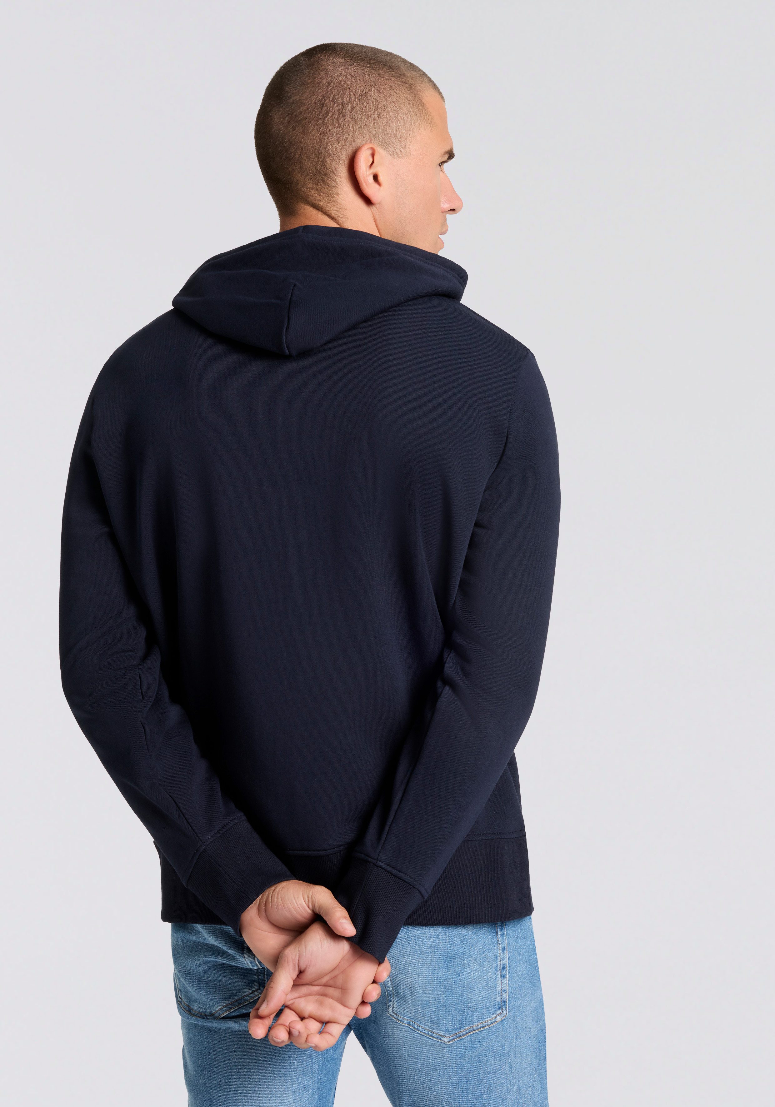 Gant Sweatshirt PRINTED GRAPHIC mit Kapuze, regular fit, Kängurutasche günstig online kaufen