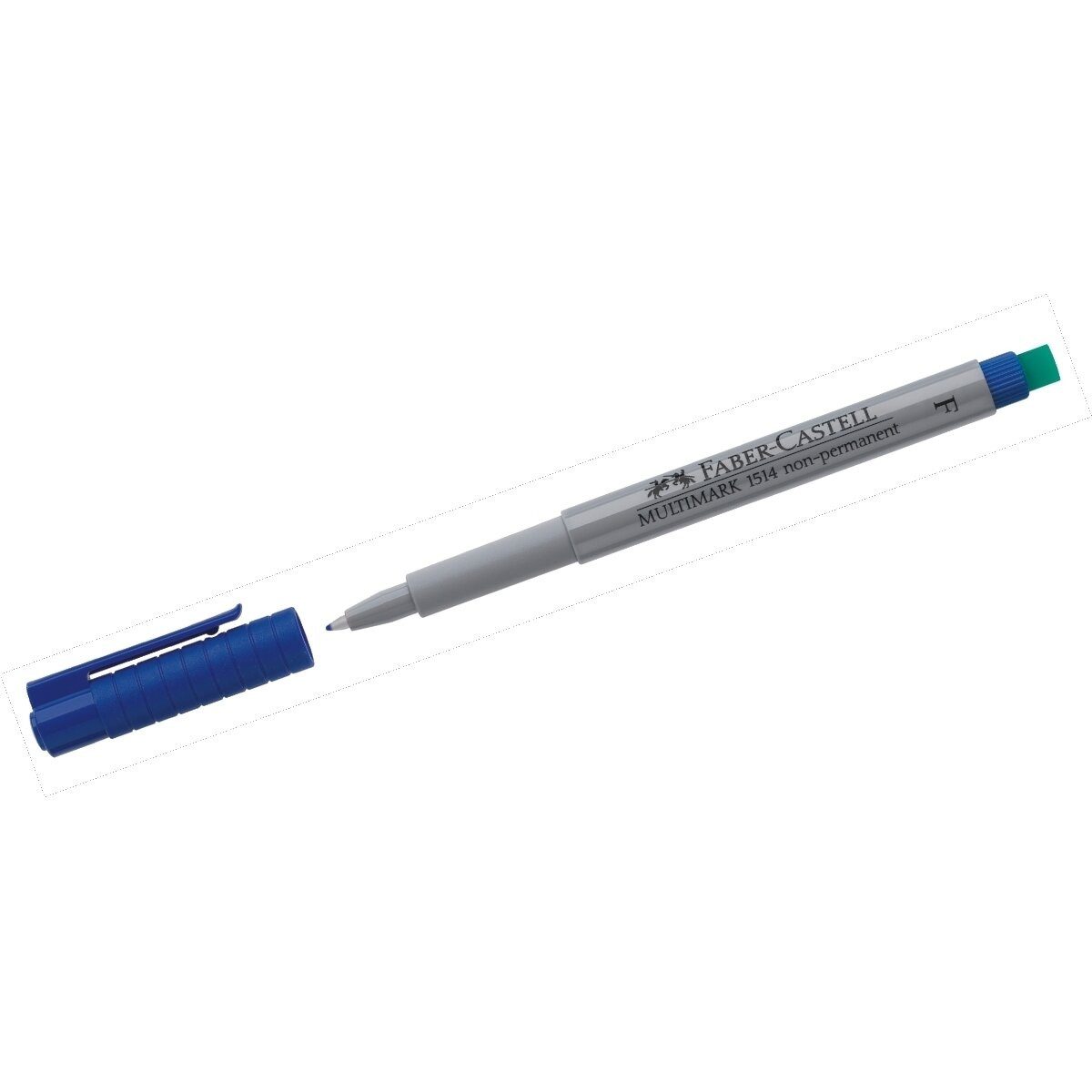 Faber-Castell Folienstift Folienschreiber nonpermanent F blau