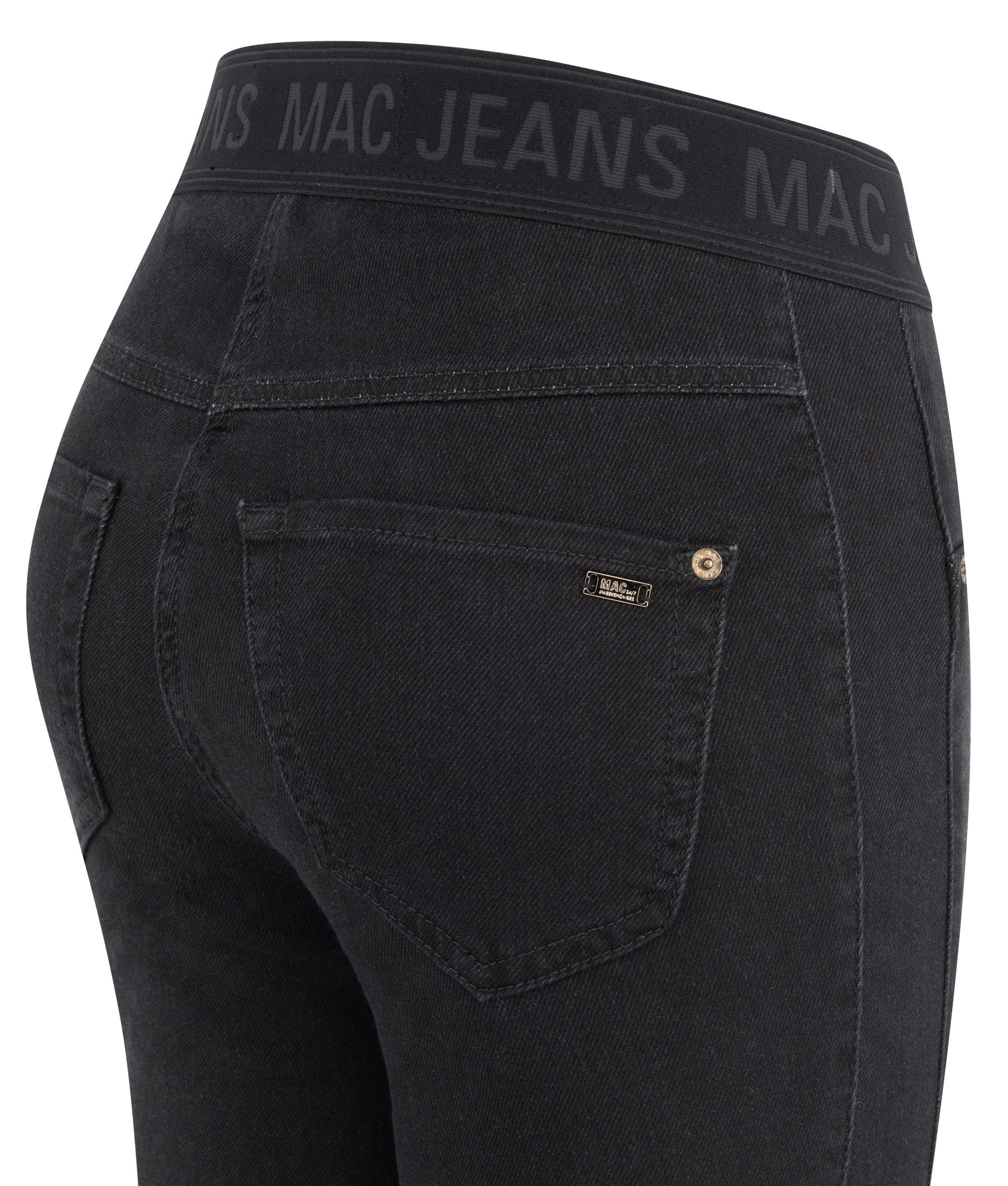 MAC Stretch-Jeans MAC LEGGINGS discreet black wash 5903-90-0354 D977 - THERMO