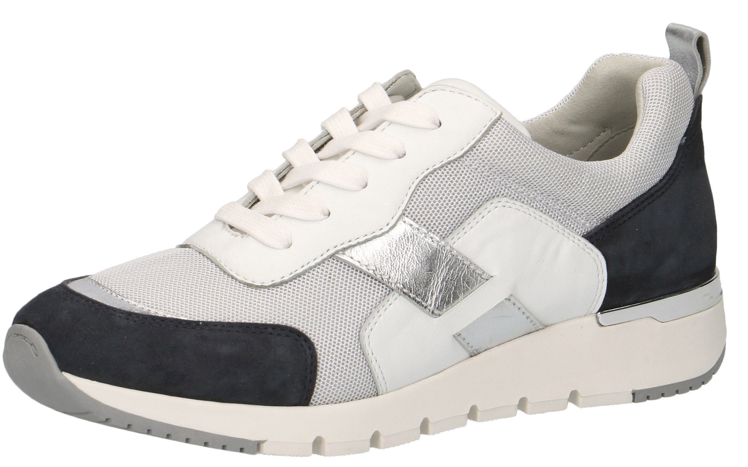 CAPRICE – Scarpe Da Ginnastica Basse Donna – Modello 9-9-23707-28 – Larghezza G – Plantare Intercambiabile – Suola Caprice Insole